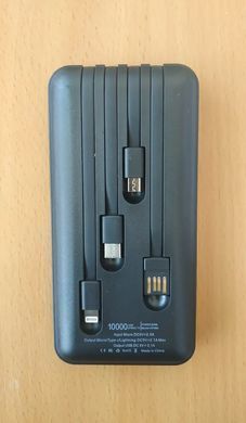 Повербанк power bank HEPU HP986 10000 mAh Black