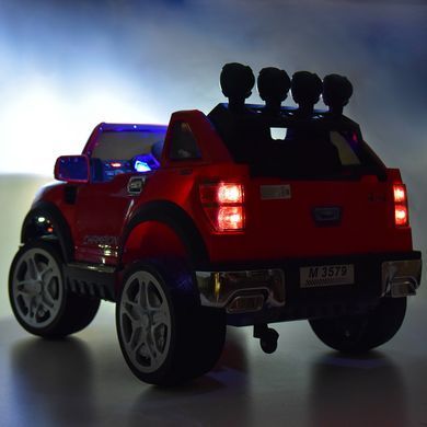 Детский электромобиль Джип Ford M 3579EBLR-3 красный