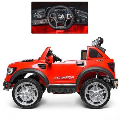 Детский электромобиль Джип Ford M 3579EBLR-3 красный