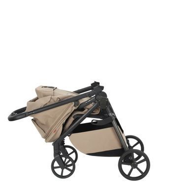 Коляска прогулочная CARRELLO Bravo Carbon CRL-5530 Frost Beige, Карелло Браво Карбон + LED-освещение