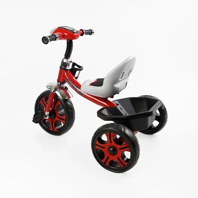 Велосипед дитячий триколісний з кошиком, музична фара, світло, колеса EVA, Best Trike BS-21505