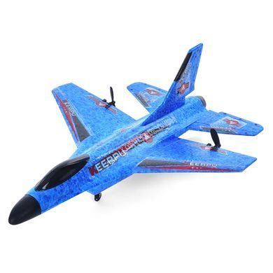 Літак з пінопласту на радіокеруванні, акумулятор, 30см, 2 кольори, A681-1