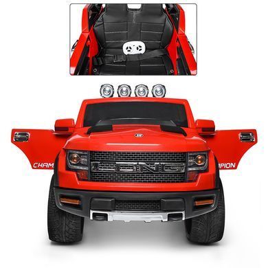 Детский электромобиль Джип Ford M 3579EBLR-3 красный
