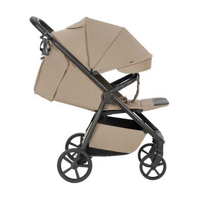 Коляска прогулочная CARRELLO Bravo Carbon CRL-5530 Frost Beige, Карелло Браво Карбон + LED-освещение