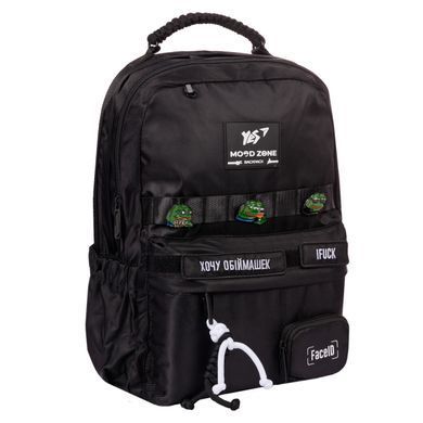 Рюкзак YES Mood Zone Emotions Black T-51