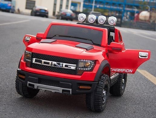 Детский электромобиль Джип Ford M 3579EBLR-3 красный