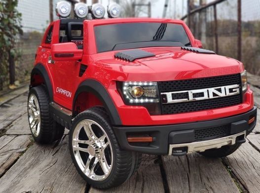 Детский электромобиль Джип Ford M 3579EBLR-3 красный