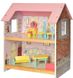 Кукольный деревянный домик с мебелью, 3 этажа, 123*103*31 см, MD 2150