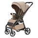 Коляска прогулочная CARRELLO Bravo Carbon CRL-5530 Frost Beige, Карелло Браво Карбон + LED-освещение