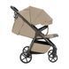 Коляска прогулочная CARRELLO Bravo Carbon CRL-5530 Frost Beige, Карелло Браво Карбон + LED-освещение