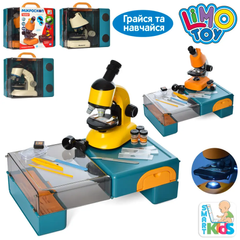 Игровой набор исследователя, микроскоп, 23см, Limo Toy, SK-0029-ABC