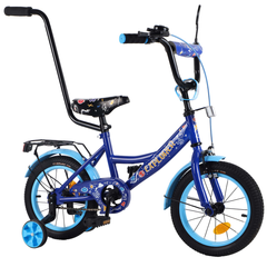 Велосипед дитячий двоколісний EXPLORER T-214113 blue, синій, 14 дюймів