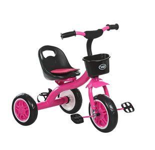 Велосипед дитячий триколісний Turbo Trike M 3197-6 малиновий