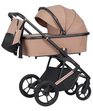 Коляска универсальная 2 в 1, CARRELLO Sigma CRL-6509 2in1 Cream Beige, бежевая, Карелло Сигма