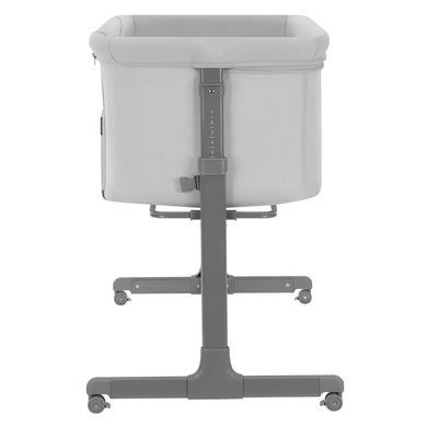 Дитяче приставне ліжечко CARRELLO Luna CRL-16501 Carbon Grey, сіре