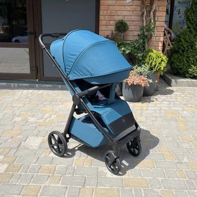 Коляска прогулочная CARRELLO Bravo Carbon CRL-5530 Azure Blue, Карелло Браво Карбон + LED-освещение