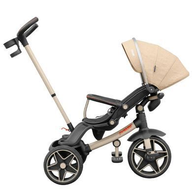 Велосипед триколісний з батьківською ручкою TILLY DYNAMIC T-3810 BEIGE