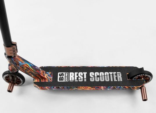 Самокат трюковый Best Scooter, пеги, HIC-система, BS-77350