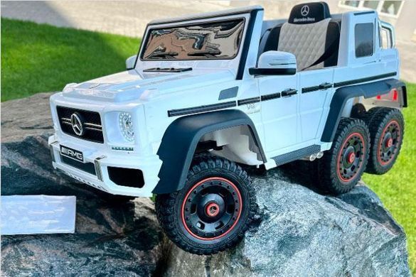 Детский Электромобиль Джип Mercedes AMG G63 полный привод SD, USB, MP3