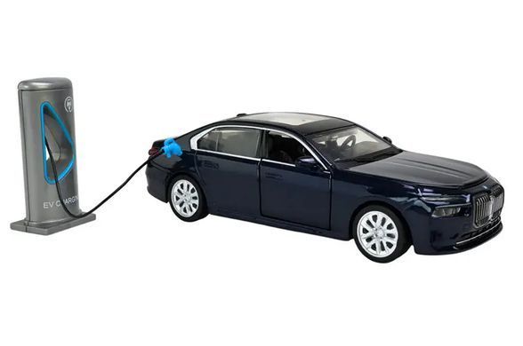 Автомодель металлическая, машинка АВТОПРОМ, BMW i7, 68730