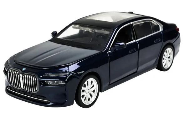 Автомодель металлическая, машинка АВТОПРОМ, BMW i7, 68730