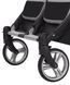 Коляска прогулянкова для двійні, CARRELLO Connect CRL-5502 Serious Black, чорна, Карелло Коннект