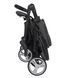 Коляска прогулянкова для двійні, CARRELLO Connect CRL-5502 Serious Black, чорна, Карелло Коннект