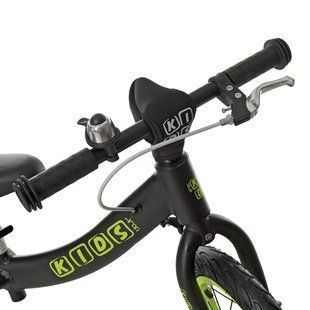 Велобіг (біговел) дитячий PROFI KIDS, надувні колеса 12", дзвінок, ручне гальмо, підніжка, W1202-3