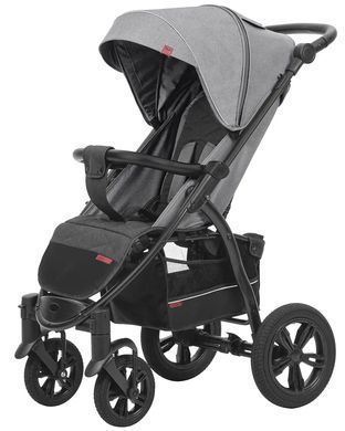 Коляска прогулянкова, візочок Tilly Omega T-1611 Light Grey Тіллі Омега