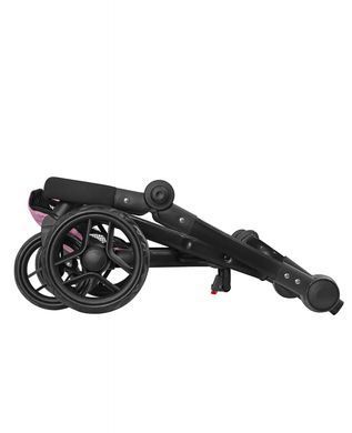 Візочок для ляльок трансформер 2в1, CARRELLO FORTUNA + сумка, 69*42*80см, 9695 PINK