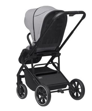 Коляска універсальна 2 в 1, CARRELLO Alfa+ CRL-6507 (2in1) Cloud Grey, сіра, Карелло Альфа