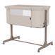 Детская приставная кроватка CARRELLO Luna CRL-16501 Silk Beige, бежевая