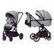 Коляска універсальна 2 в 1, CARRELLO Alfa+ CRL-6507 (2in1) Cloud Grey, сіра, Карелло Альфа
