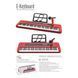 Детский игровой синтезатор 48 клавиш, с микрофоном, аккумулятор, BF-5301C