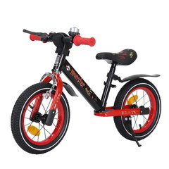 Велобег (беговел) детский BALANCE TILLY Monster T-212529 Red, красный, надувные колеса 12" ручной тормоз