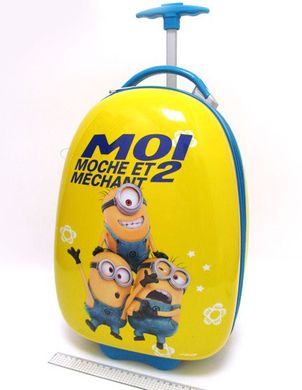 Детский чемодан дорожный на колесах Миньоны -2, 520315
