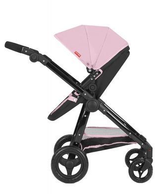 Коляска для ляльок трансформер 2в1, CARRELLO ULTRA + сумка, 85*40*80см, 9696 PINK