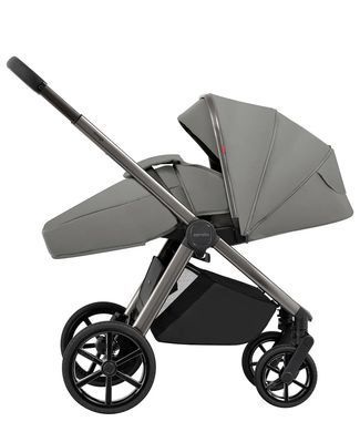 Коляска універсальна 2 в 1, візочок CARRELLO Omega CRL-6530 (2in1) Superb Grey + ліхтар, сіра, Карелло Омега