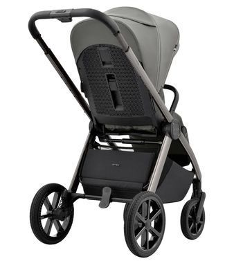 Коляска універсальна 2 в 1, візочок CARRELLO Omega CRL-6530 (2in1) Superb Grey + ліхтар, сіра, Карелло Омега