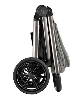 Коляска універсальна 2 в 1, візочок CARRELLO Omega CRL-6530 (2in1) Superb Grey + ліхтар, сіра, Карелло Омега