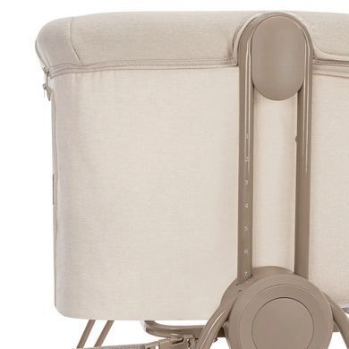 Дитяче приставне ліжечко CARRELLO Gracia CRL-16502 Cool Grey, сіре