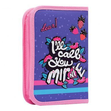 Пенал твёрдый одинарный с клапаном HP-03 "Minnie Mouse" YES 533058