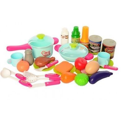 Кухня дитяча Kids Chef з аксесуарами, 78х29х87 см, 008-938