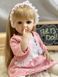 Лялька вінілова 55см, ручна робота, блондинка з блакитними очима, Reborn Baby Doll 38