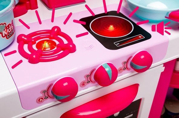 Кухня дитяча Kids Chef з аксесуарами, 78х29х87 см, 008-938