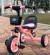 Велосипед дитячий триколісний Turbo Trike M 3197-7 рожевий