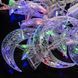 Світлодіодна новорічна гірлянда штора місяць і зірки, 130 LED, кольорова, 2.5 м*1 м, 920579