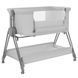 Дитяче приставне ліжечко CARRELLO Gracia CRL-16502 Cool Grey, сіре
