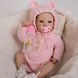 Пупс вініловий 50см, ручна робота, лялька-немовля для дівчинки, Baby born 15