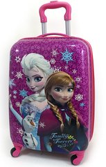 Детский чемодан дорожный на колесах 18" «Холодное Сердце» Frozen-14, 520420